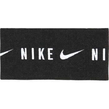 Nike Лента за глава Nike Dri-Fit Trail Knit black/summit white