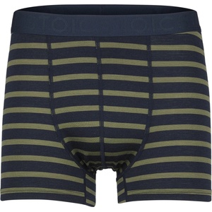 Stoic Мъжко мериносово термобельо Stoic Merino150 AlsenSt. Boxer Merino base layer - Dark Navy / Olive Striped - размер 5XL (015-1638-1318)