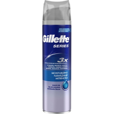 Gillette Series Moisturizing gel na holení 200 ml – Zbozi.Blesk.cz