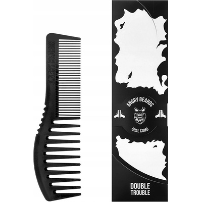 Angry Beards hřeben na vousy Dual Comb – Zboží Dáma