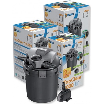 Filter rybníkový Heissner set s vodohrou a UVC do 5000 l