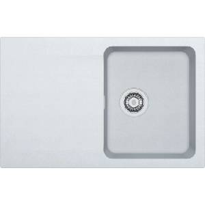 Franke Orion - Мивка от тектонит OID 611-78, 78x50 см, бяла 114.0288. 585 (114.0288.585) Мивка за вграждане