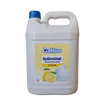 Gallus Prostriedok na umývanie riadu Zitrone 5 l