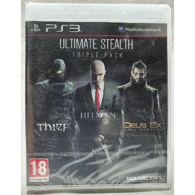 ULTIMATE STEALTH TRIPLE PACK (THIEF+HITMAN ABSOLUTION+DEUS EX REVOLUTION) Playstation 3