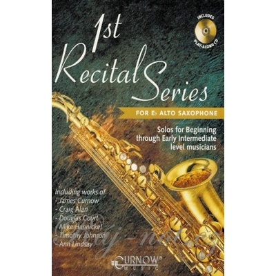 1st RECITAL SERIES + CD / alt saxofón sólový zošit