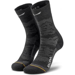 Salewa Дамски туристически чорапи Salewa Women's Ortles AM Crew Sock Walking socks - Black Out - размер 39-41 (EU) (207-2047-0112)