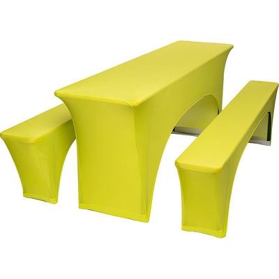 TENTino Elastický poťah STANDARD na pivný set 220x50 - 220x70 cm SVETLOZELENÁ / APPLE GREEN