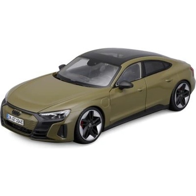 Bburago 1: 18 Plus - 2022 Audi RS e-tron GT - Тактическо зелено (11050GN)