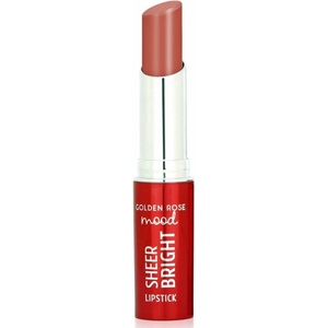 Golden Rose Mood Червило Sheer Bright, 101 Nude Glow, 3.3 g - ozone