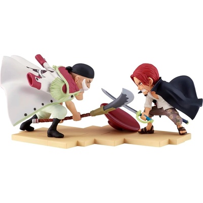 Banpresto Статуетка Banpresto Animation: One Piece - Edward Newgate vs. Shanks (World Collectable Log Stories), 13 cm (BP29081P)