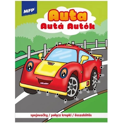 Omalovánky MFP A4 spojovačky Auta