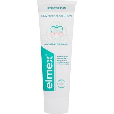 Elmex Sensitive Plus Complete Protection na kompletnú ochranu citlivých zubov 75 ml