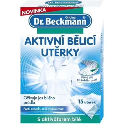 Dr. Beckmann aktívny bieliace utierky 15 ks