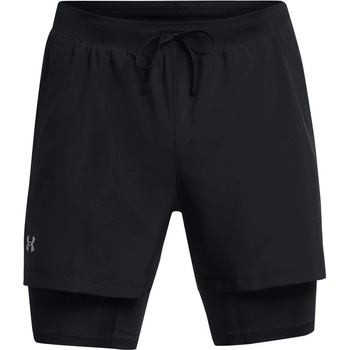 Under Armour UA LAUNCH 5 2-IN-1 shorts -BLK 1382640-001