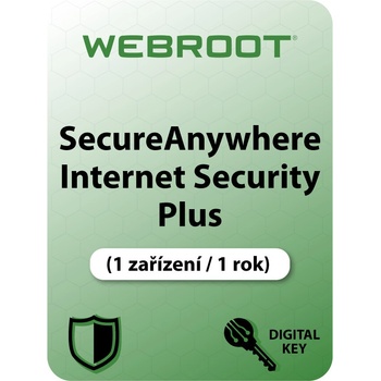 Webroot SecureAnywhere Internet Security Plus EU 1 lic. 1 rok (WSAISP1-1EU)