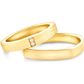 Image 1 of SAVICKI Сватбени халки: злато, плоски. 3.6 мм