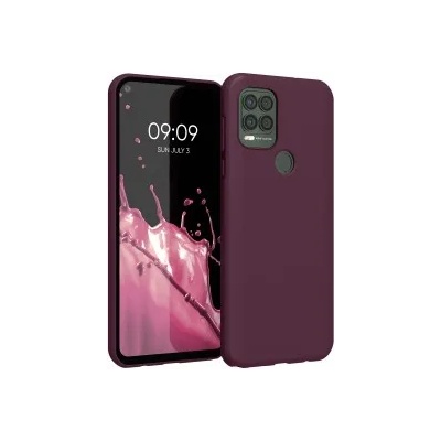 kwmobile Калъф за Motorola Moto G Stylus 5G - тъмночервен