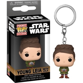 Přívěsek na klíče Pop! Keychain Young Leia Organa Star Wars