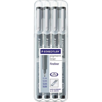 Staedtler 308 WP4 308 WP4 čierna 4 ks