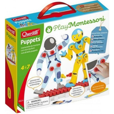 Quercetti Puppets nuts & bolts puppets 0614