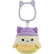 Přívěsek na klíče Squishmallows Banán s kočičí čepicí
