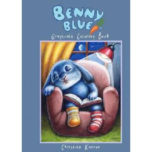 Benny Blue Grayscale Coloring Book (ISBN: 9781728871400)