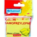 Schemat Sticky notes 38x51mm 100pcs