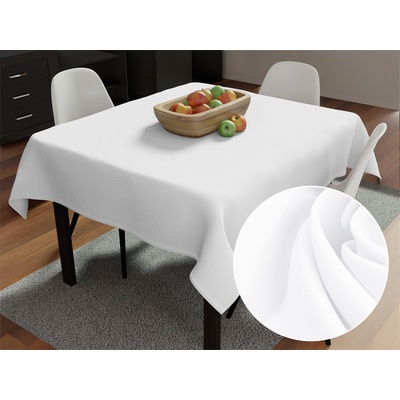 Biante čtvercový ubrus Rongo RG-045 Bílý 120x120 cm