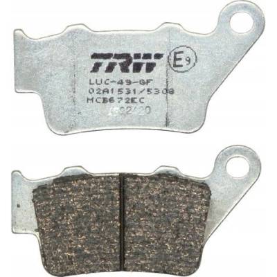 Sada brzdových destiček, kotoučová brzda TRW MCB672EC | Zboží Auto