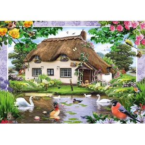 Schmidt Spiele - Puzzle Romantic country house 500 - 500 piese