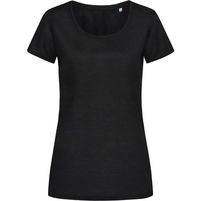 Stedman cotton touch st8700 / Дамска бързосъхнеща тениска - черна xl (st8700bloxl)