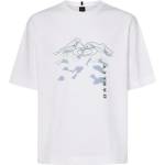 Oakley Мъжка тениска Oakley MTN Ridge Tee T-shirt - White (216-7649-0413)