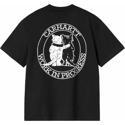 Carhartt WIP Hugging Cats S/S WMS černá