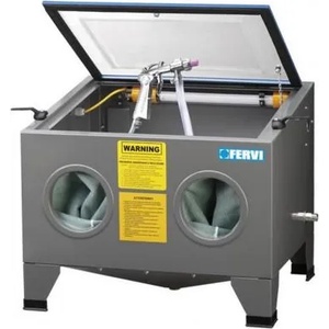 FERVI Пясъкоструйка Fervi стационарна пневматична 7.5 bar, 240-300 л/мин, ф 4-7 мм, 0580