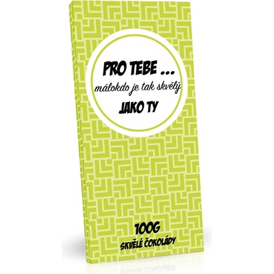 Selllot Pro Tebe zelená Hořká 60% 100 g