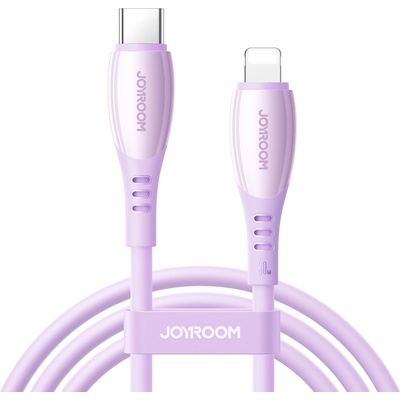 Joyroom S-A59 USB-C - Apple Lightning 1,2m fialový