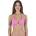 Hurley Solid Reversible Itsy Bitsy bikini top - Pink (Pptn)