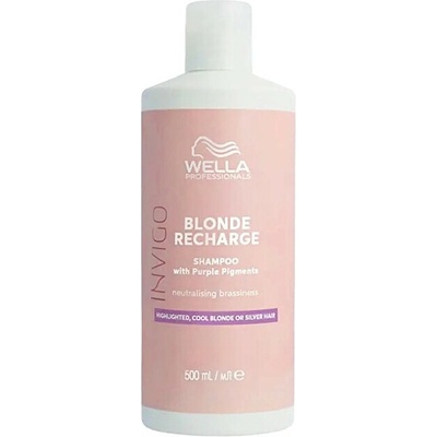 Wella Professionals Invigo Blonde Recharge Color Refreshing Shampoo 500 ml