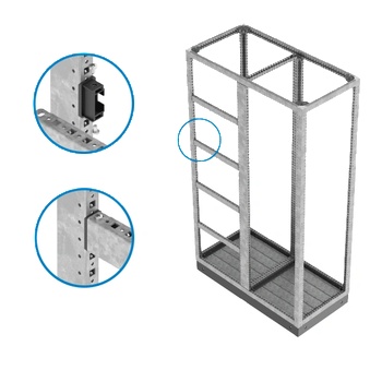 ELMARK Ybt- КОМПЛЕКТ ЗА ХОРИЗ. РАЗДЕЛЯНЕ С ШИРИНА 60cm (53ybt60)