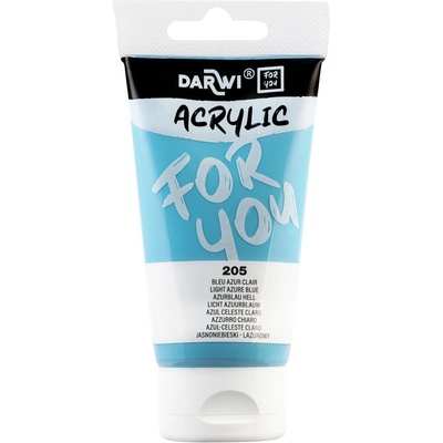 Darwi Dfy АКРИЛНА боя Light Blue 75 ml 1 бр (DF5150075205C)