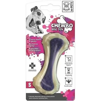 M-PETS Chewbo Choppy - Играчка за куче, за дъвчене, за здрави зъби, без аромат, размер S - 10, 4 x 3, 7 x 2, 1 см, Белгия - 10634117