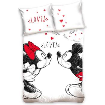 Sonne Детски спален комплект Sonne - Mickey And Minnie Mouse, 2 части (MCK209205-PР)