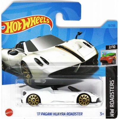 Hot Wheels 17 Pagani Huayra Roadster White