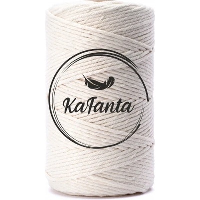 Macrame priadza KaFanta PREMIUM 3mm/100m - natural