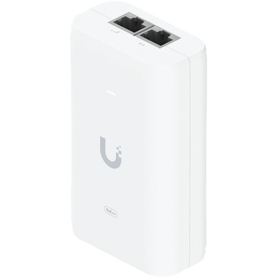 Ubiquiti PoE++ Adapter; Delivers up to 60W of PoE++; Surge, peak pulse, and overcurrent protection; Contains RJ45 data input, AC cable with earth ground, and PoE++ output; LED indicator for status monitoring (U-POE-PLUS_PLUS-EU)
