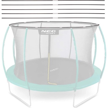 Neo-sport Sieťový krúžok na trampolínu typ C 374cm