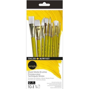 Daler-Rowney Simply Комплект четки 10 бр (216650110)