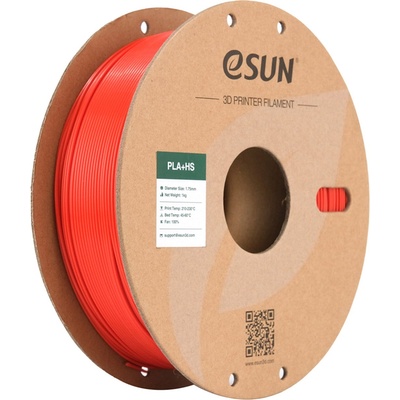 eSUN PLA+HS Red - 1, 75 mm / 1000 g (PLA+HS175R1P1)