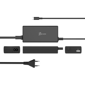j5create JUP2290C 100W, черен, JUP2290C-EN (JUP2290C-EN)