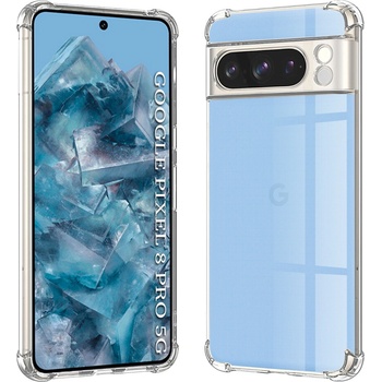 Techsuit Shockproof Clear Silicone Google Pixel 8 Pro priehľadné